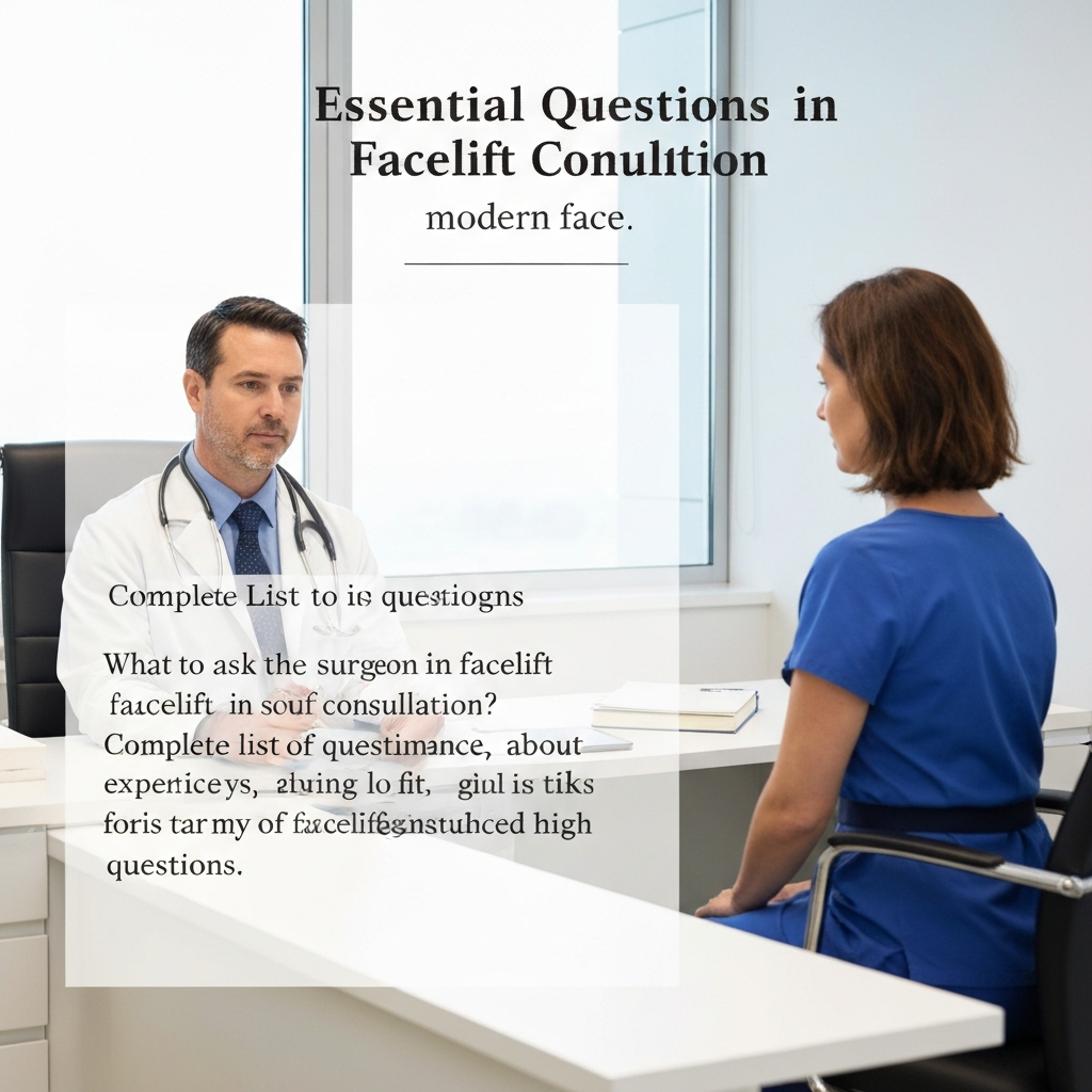 Essential Questions in Facelift Consultation