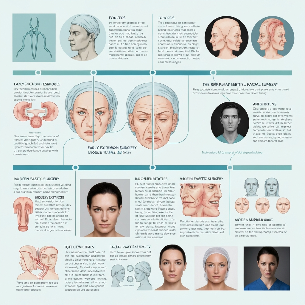 History of Facial Surgery: From Skin Excision to Modern Face