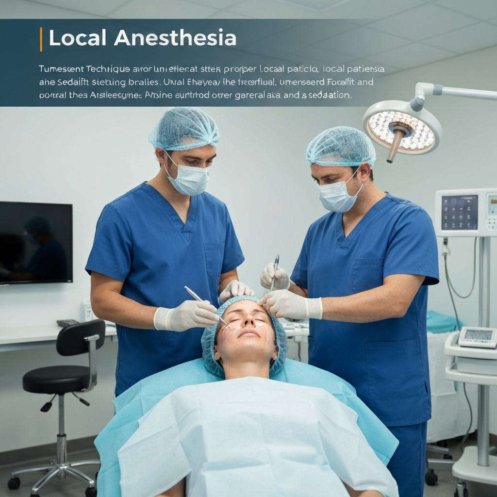 Local Anesthesia in Facial Surgery: Can You Do Facelift Without General Anesthesia?