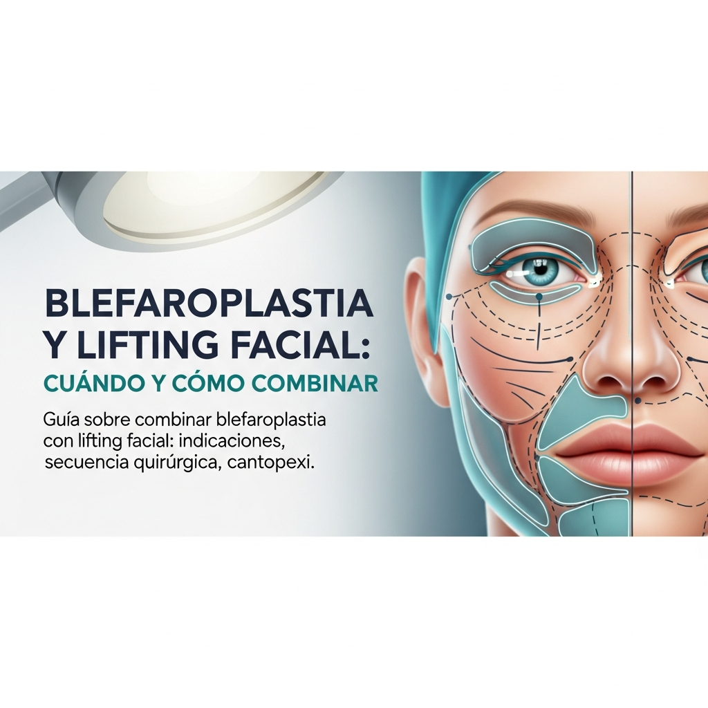 Blefaroplastia y Lifting Facial: Cuándo y Cómo Combinar