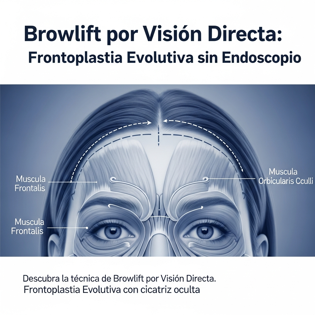 Browlift por Visión Directa: Frontoplastia Evolutiva sin Endoscopio