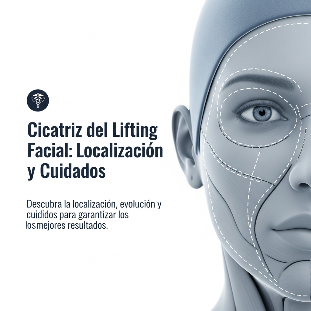 Cicatriz del Lifting Facial: Localización y Cuidados