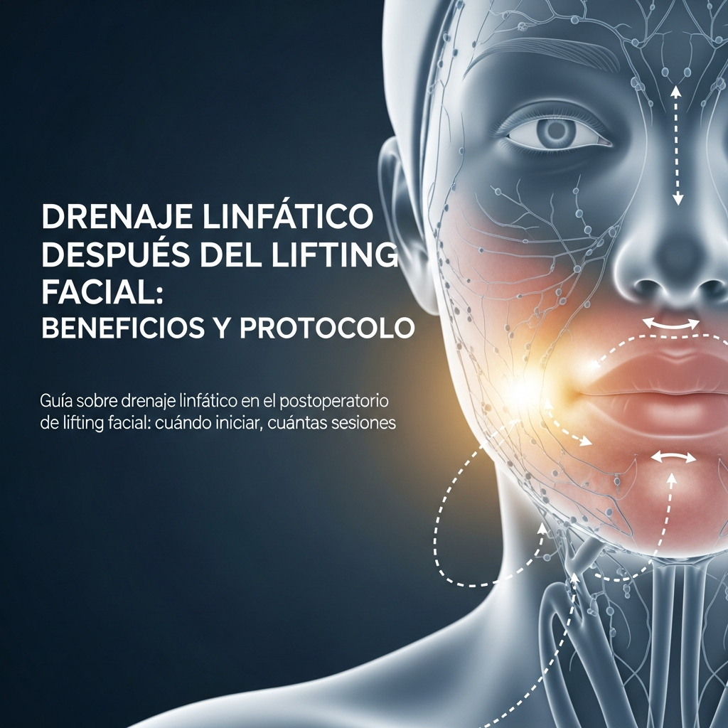 Drenaje Linfático Después del Lifting Facial: Beneficios y Protocolo
