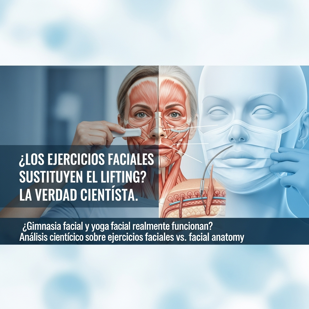 ¿Los Ejercicios Faciales Sustituyen el Lifting? La Verdad Científica