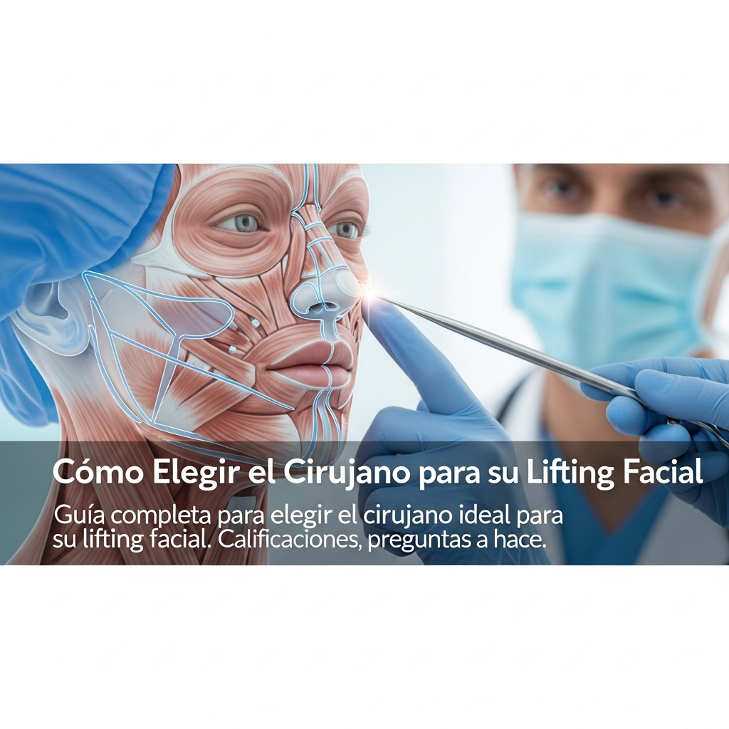 Cómo Elegir el Cirujano para su Lifting Facial