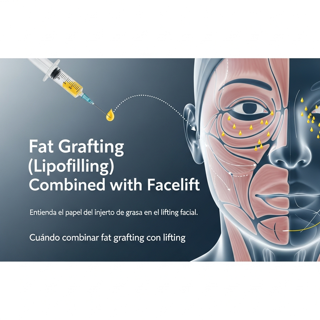 Fat Grafting (Lipofilling) Combinado con Lifting Facial