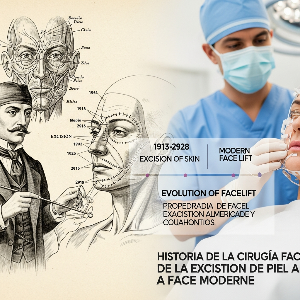 Historia de la Cirugía Facial: De la Excisión de Piel a Face Moderna