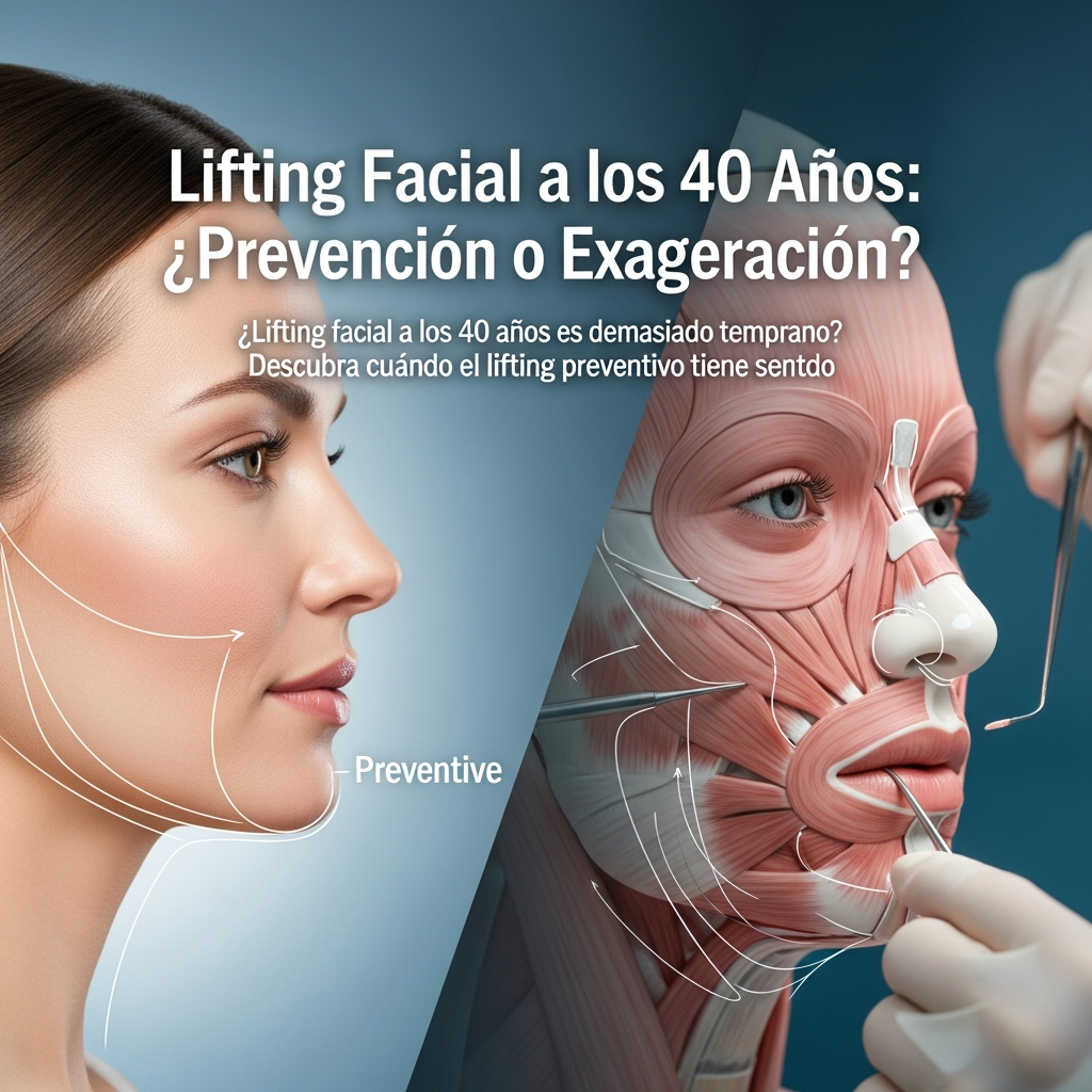Lifting Facial a los 40 Años: ¿Prevención o Exageración?