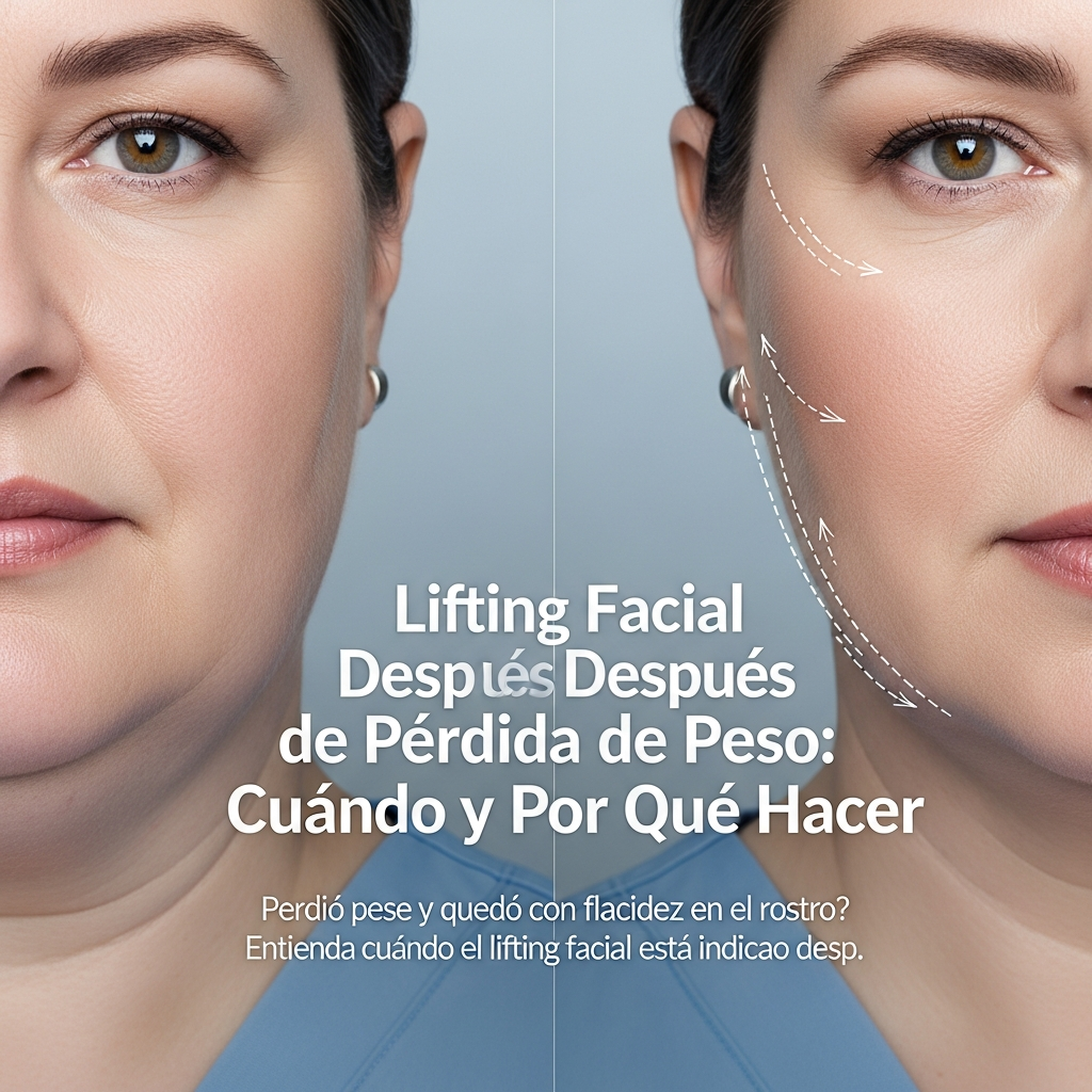 Lifting Facial Después de Pérdida de Peso: Cuándo y Por Qué Hacer