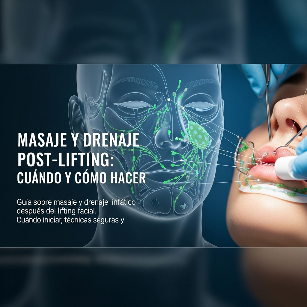 Masaje y Drenaje Post-Lifting: Cuándo y Cómo Hacer