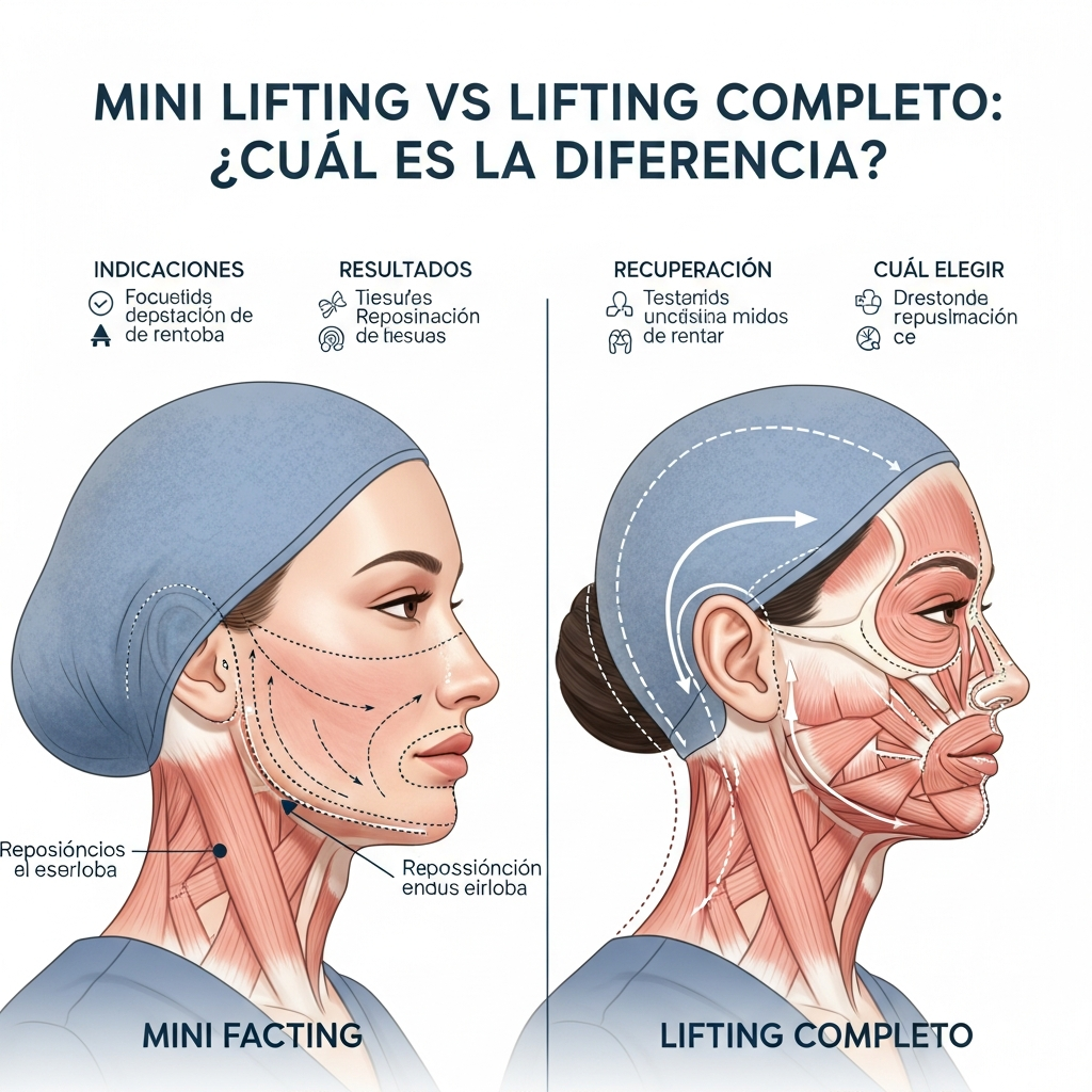 Mini Lifting vs Lifting Completo: ¿Cuál es la Diferencia?