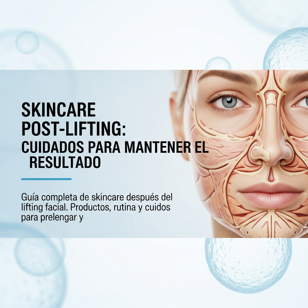 Skincare Post-Lifting: Cuidados para Mantener el Resultado