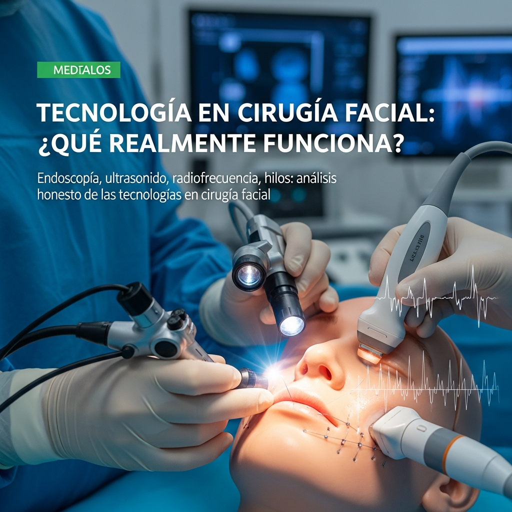 Tecnología en Cirugía Facial: ¿Qué Realmente Funciona?