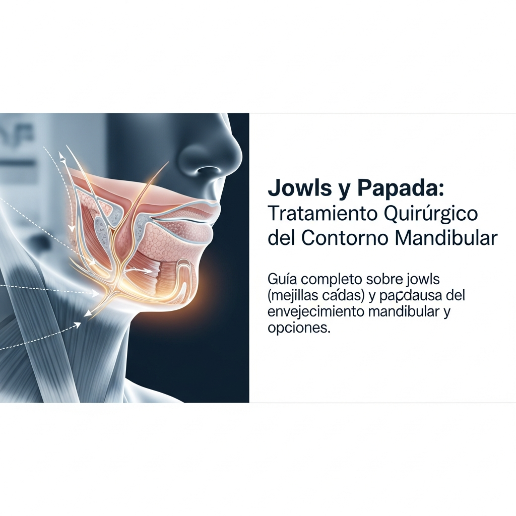 Jowls y Papada: Tratamiento Quirúrgico del Contorno Mandibular