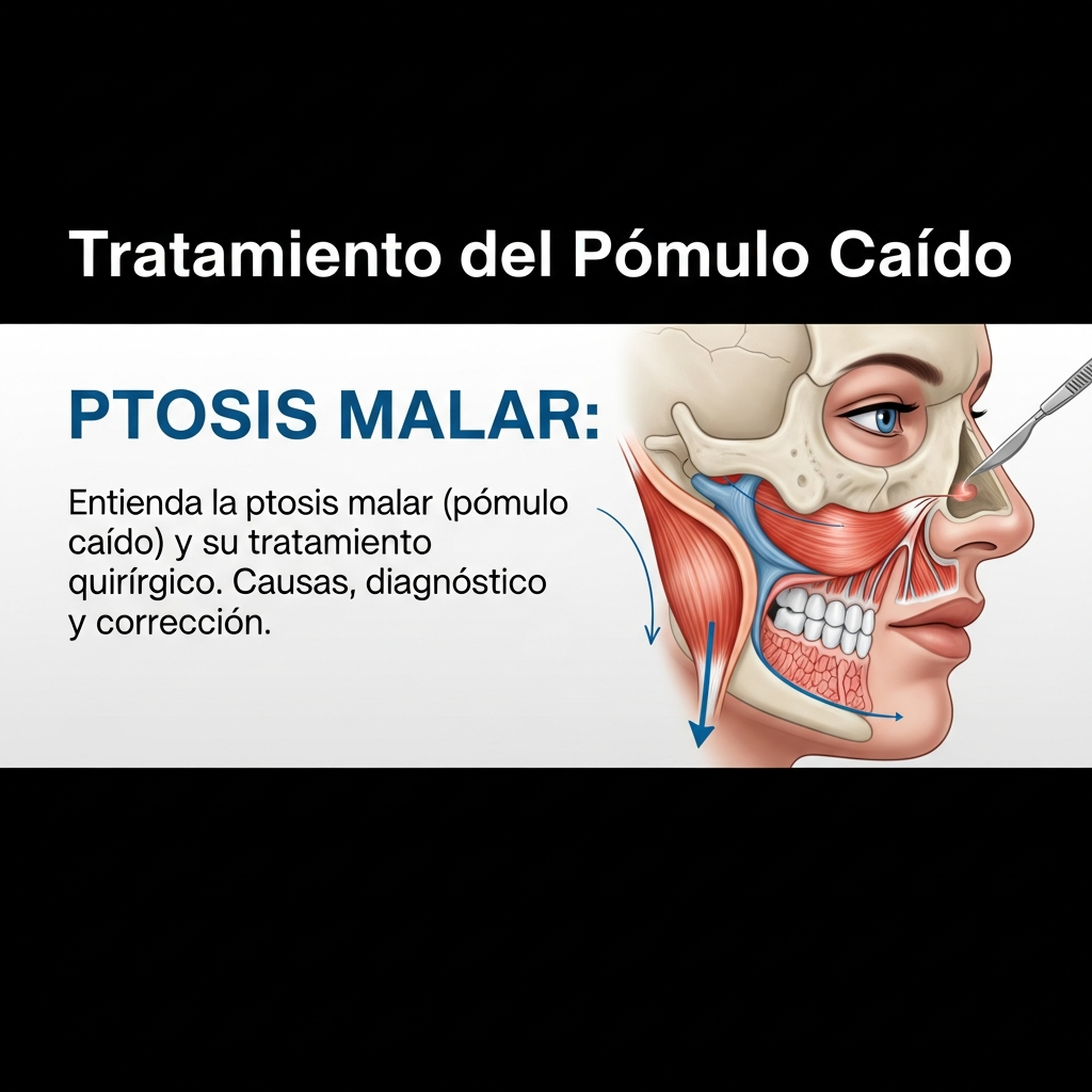 Ptosis Malar: Tratamiento del Pómulo Caído