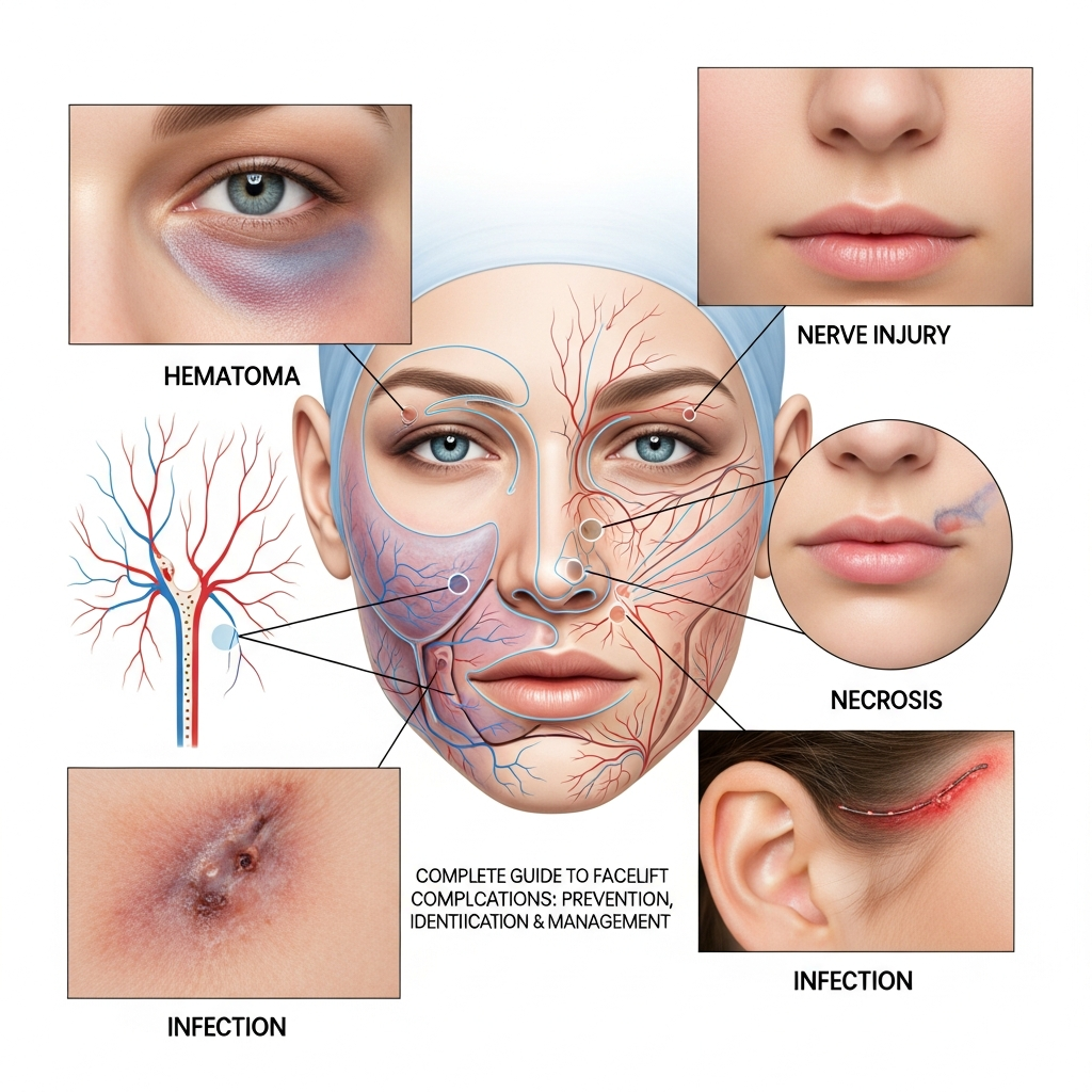 Complicações em Lifting Facial: Prevenção, Identificação e Manejo