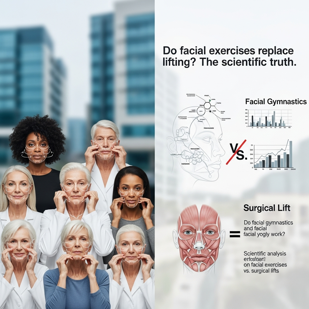 Exercícios Faciais Substituem o Lifting? A Verdade Científica