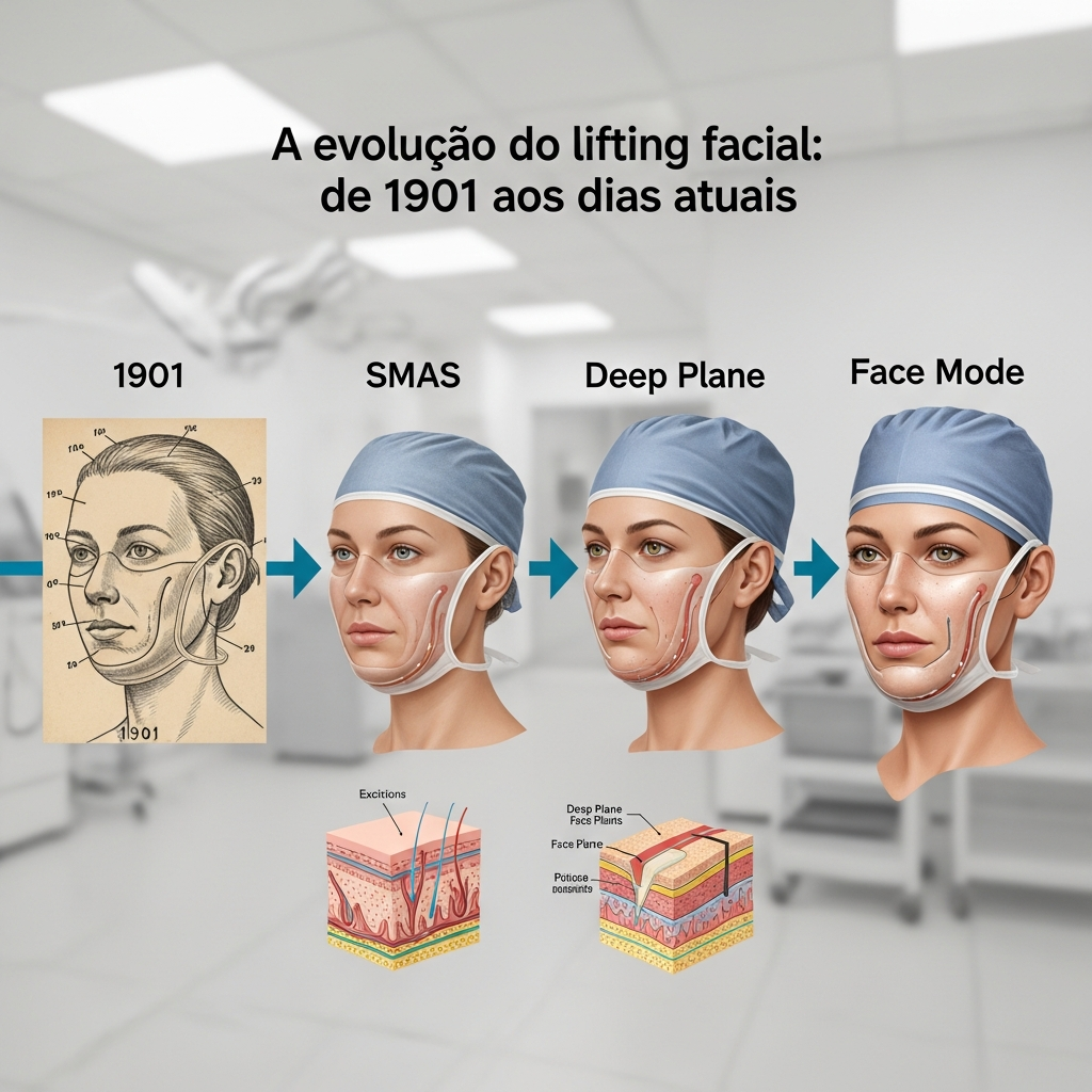 História do Lifting Facial: Do