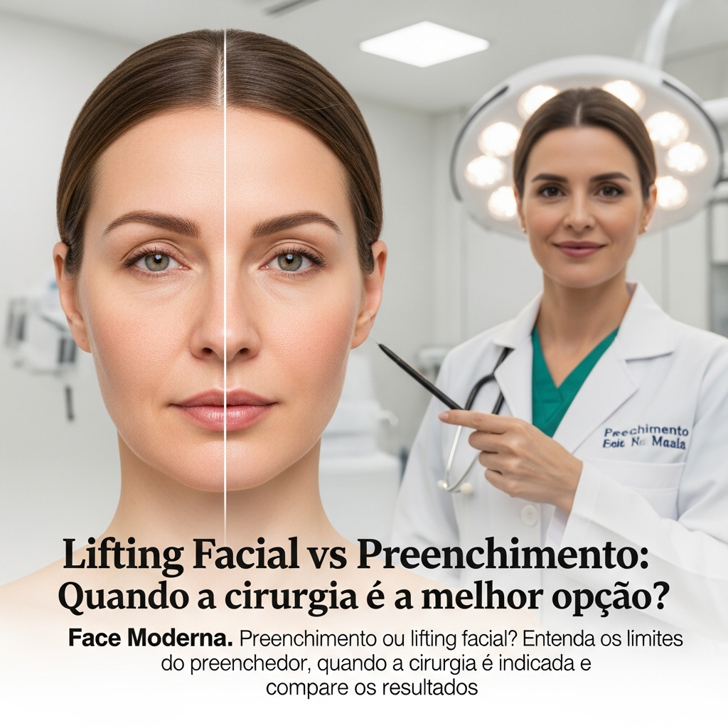 Lifting Facial vs Preenchimento: Quando a Cirurgia é a Melhor Opção?