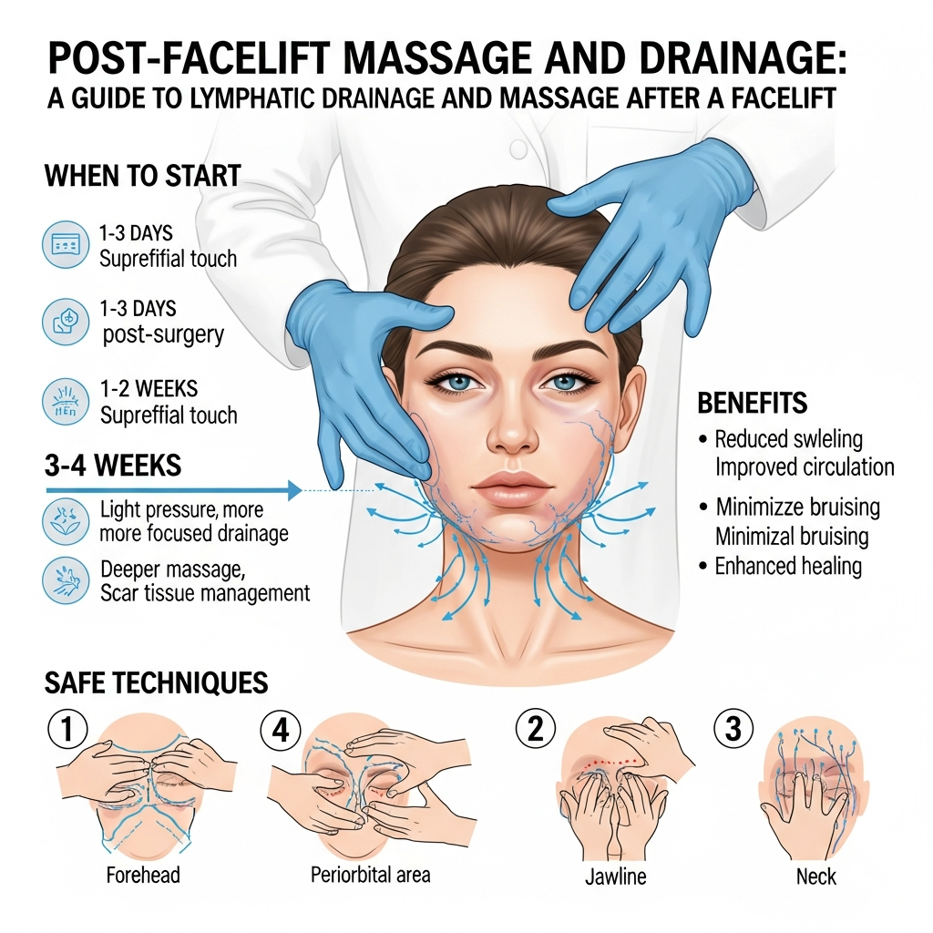 Massagem e Drenagem Pós-Lifting: Quando e Como Fazer