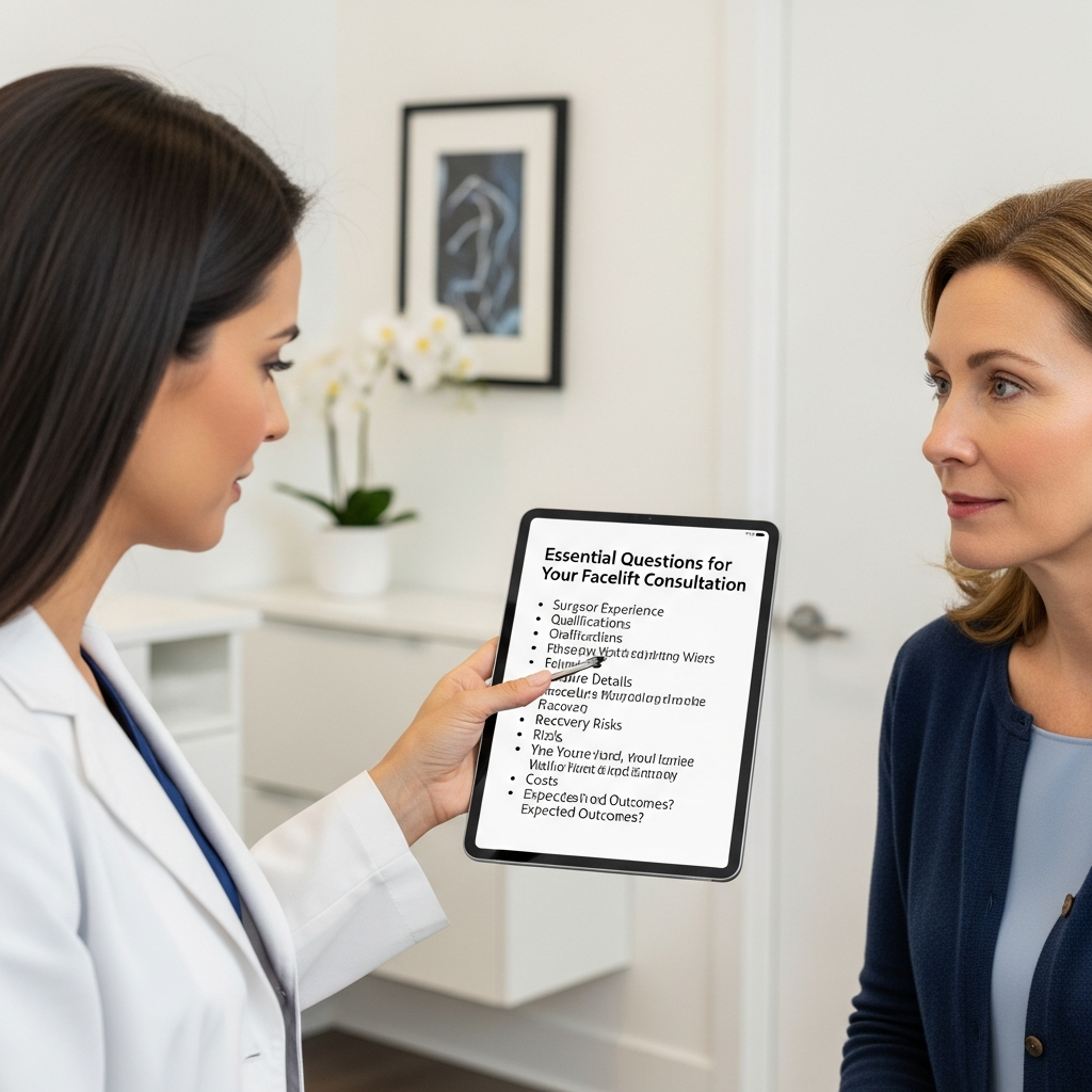 Perguntas Essenciais na Consulta de Lifting Facial