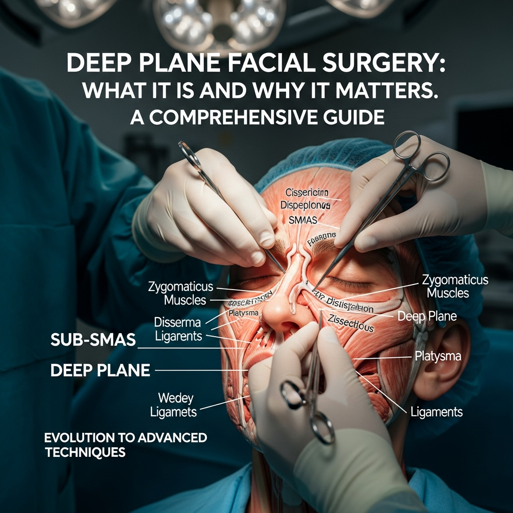 Plano Profundo na Cirurgia Facial: O que é e Por que Importa